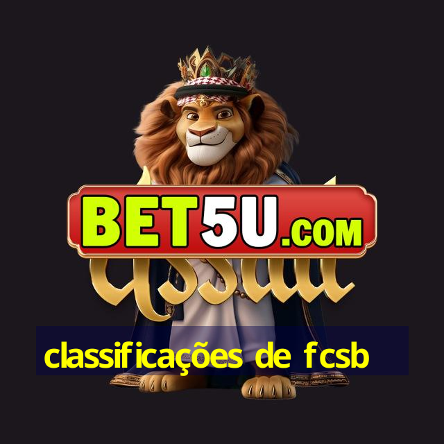 classificações de fcsb